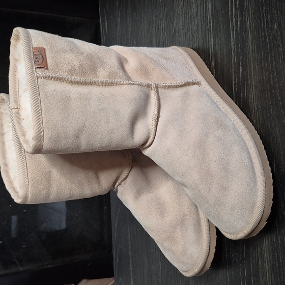 Emu women's tan suede boots Sz 7 Great condition - Picture 1 of 6